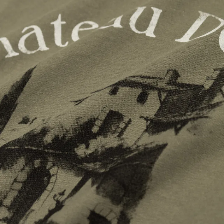 Museum of Peace & Quiet T-Shirts*Chateau T-Shirt Olive