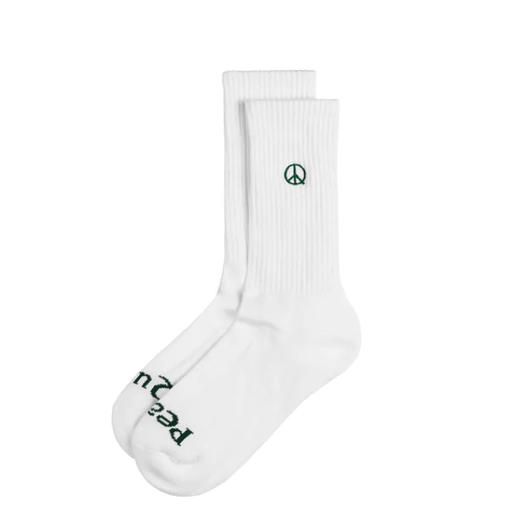 Museum of Peace & Quiet Chaussettes*Icon Socks White