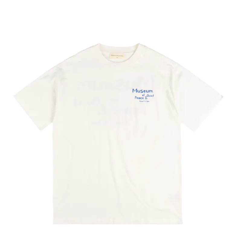 Museum of Peace & Quiet T-Shirts*Mopq Resort T-Shirt White