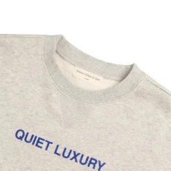 Museum of Peace & Quiet Pullover*Quiet Luxury Crewneck Ash