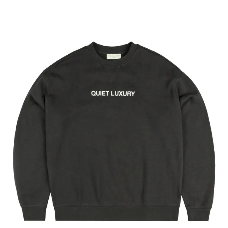 Museum of Peace & Quiet Pullover*Quiet Luxury Crewneck Black