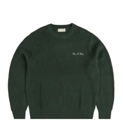 Museum of Peace & Quiet Tricot*Signature Rib Knit Sweater Forest