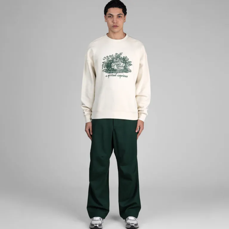Museum of Peace & Quiet Pullover*Spiritual Experience Crewneck Bone