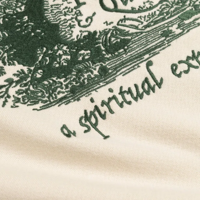 Museum of Peace & Quiet Pullover*Spiritual Experience Crewneck Bone