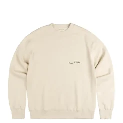 Museum of Peace & Quiet Pullover*Wordmark Crewneck Bone