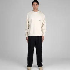 Museum of Peace & Quiet Pullover*Wordmark Crewneck Bone