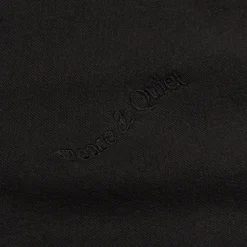 Museum of Peace & Quiet Sweats À Capuche*Wordmark Pigment Dyed Hoodie Black