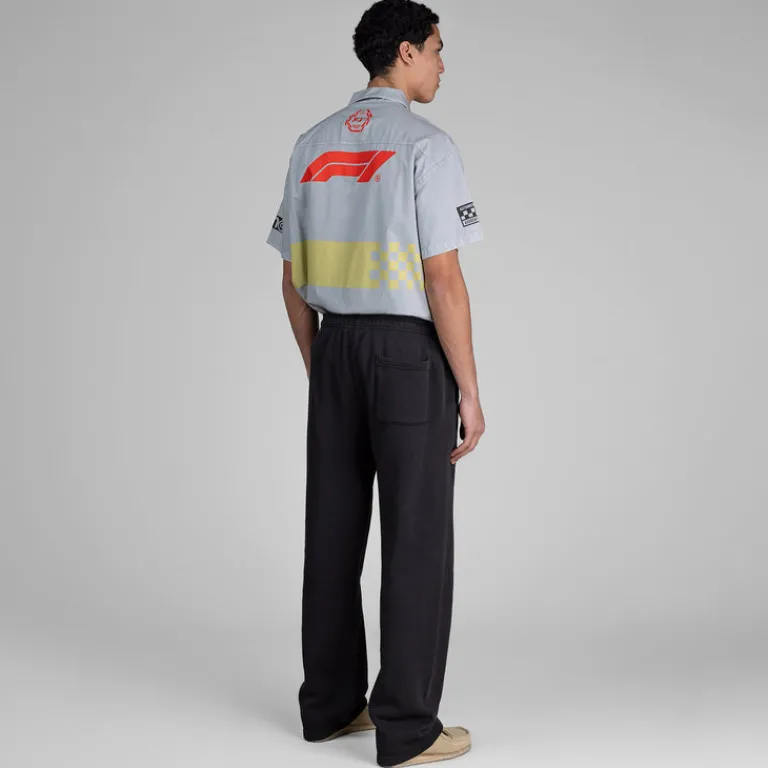 Museum of Peace & Quiet Survêtements*Wordmark Pigment Dyed Sweatpants Black