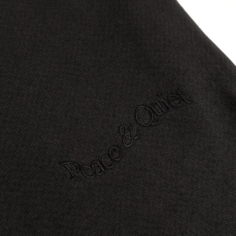 Museum of Peace & Quiet Survêtements*Wordmark Pigment Dyed Sweatpants Black