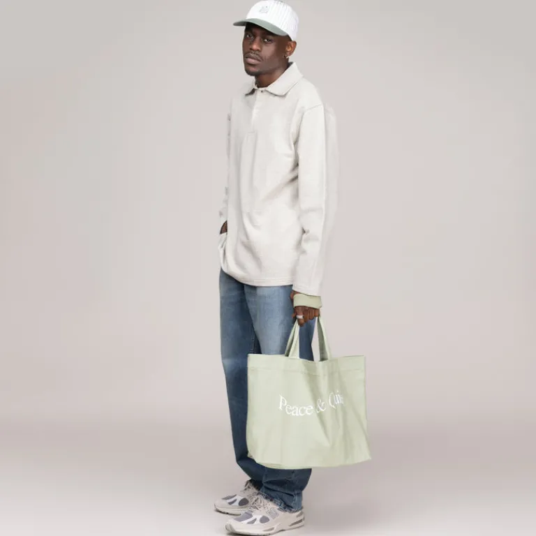 Museum of Peace & Quiet Alle Anzeigen|Sacs*Wordmark Tote Bag Sage