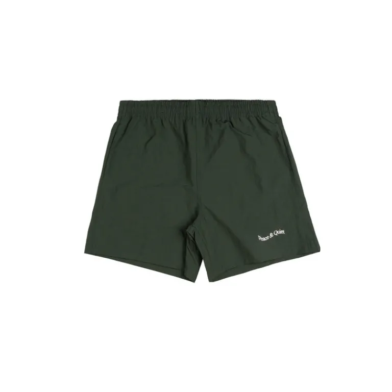 Museum of Peace & Quiet Shorts*Wordmark Nylon Short Forest