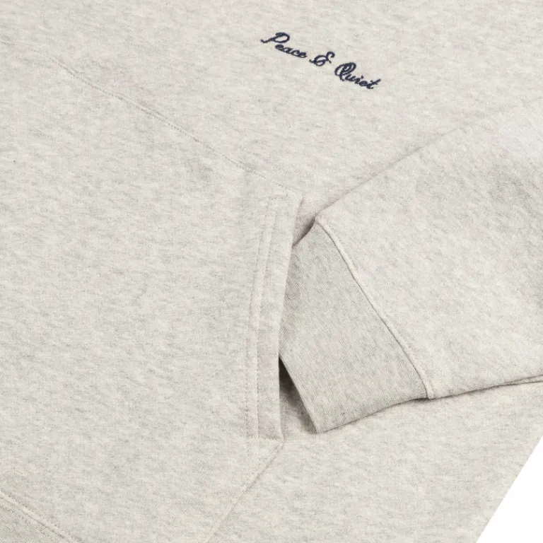 Museum of Peace & Quiet Sweats À Capuche*Wordmark Hoodie Ash