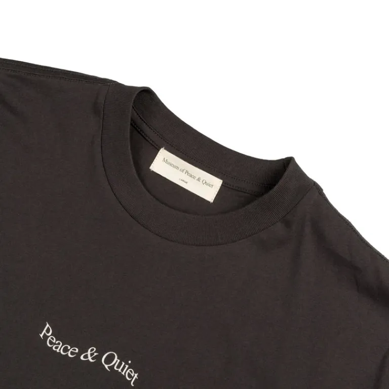 Museum of Peace & Quiet T-Shirts*Wordmark T-Shirt Black