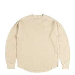 Nanamica Pullover*Crew Neck Thermal Sweat Natural