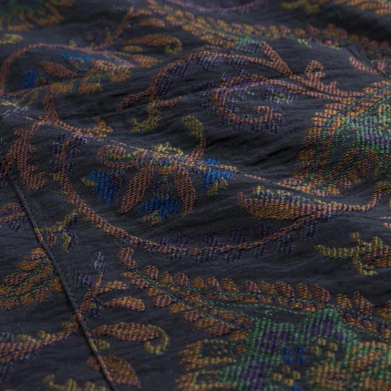 Needles Chemises*Cabana Shirt - Paisley Jacquard Navy