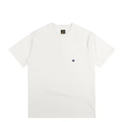 Needles T-Shirts*Crew Neck Tee - Poly Jersey White