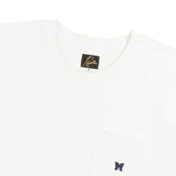Needles T-Shirts*Crew Neck Tee - Poly Jersey White