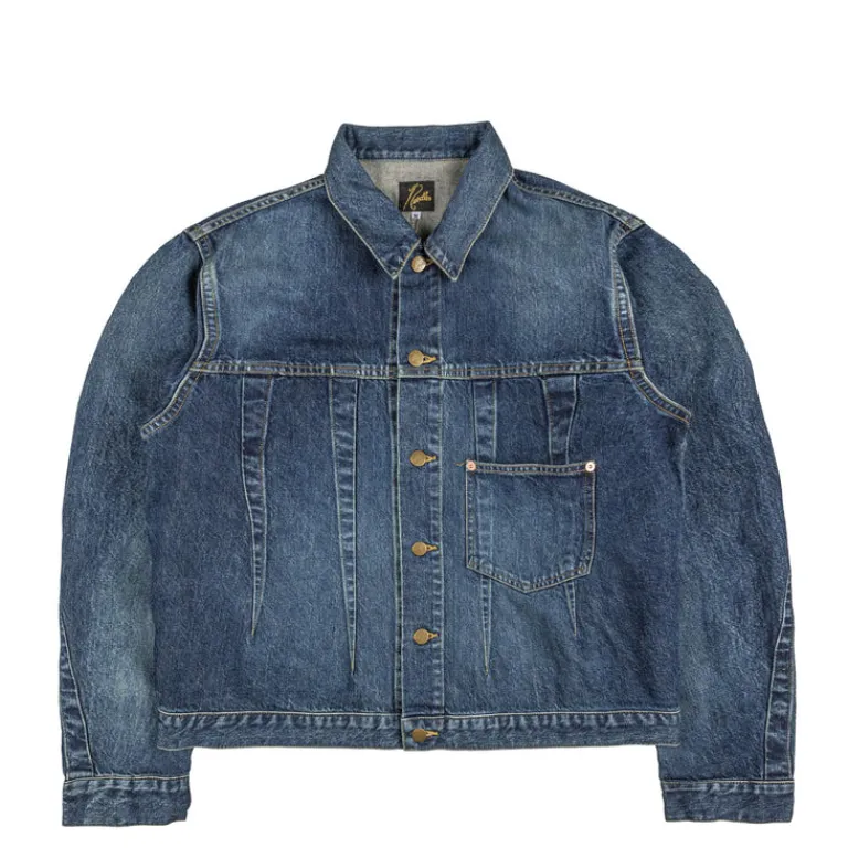 Needles Gilets*Darts Jean Jacket - 12oz Denim Indigo