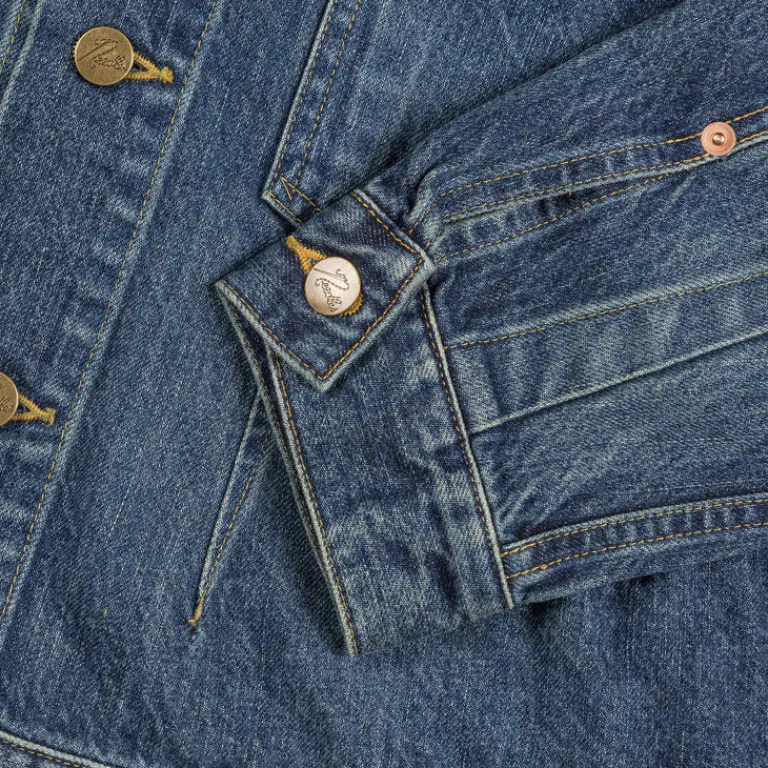 Needles Gilets*Darts Jean Jacket - 12oz Denim Indigo