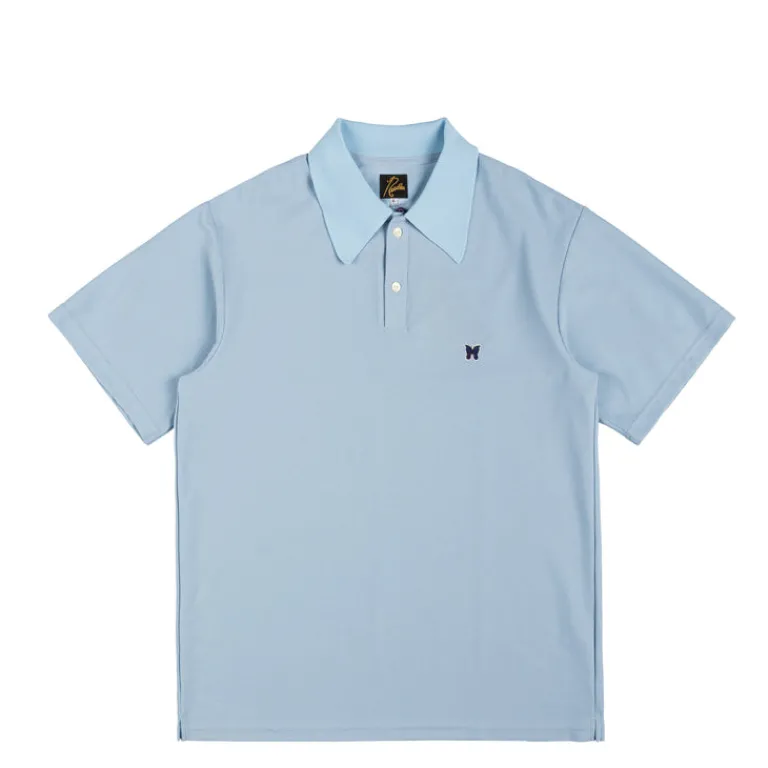 Needles T-Shirts*Polo Shirt - Poly Pique Sax