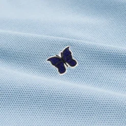 Needles T-Shirts*Polo Shirt - Poly Pique Sax
