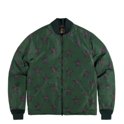 Needles Gilets*R.C. Down Jacket Green Star