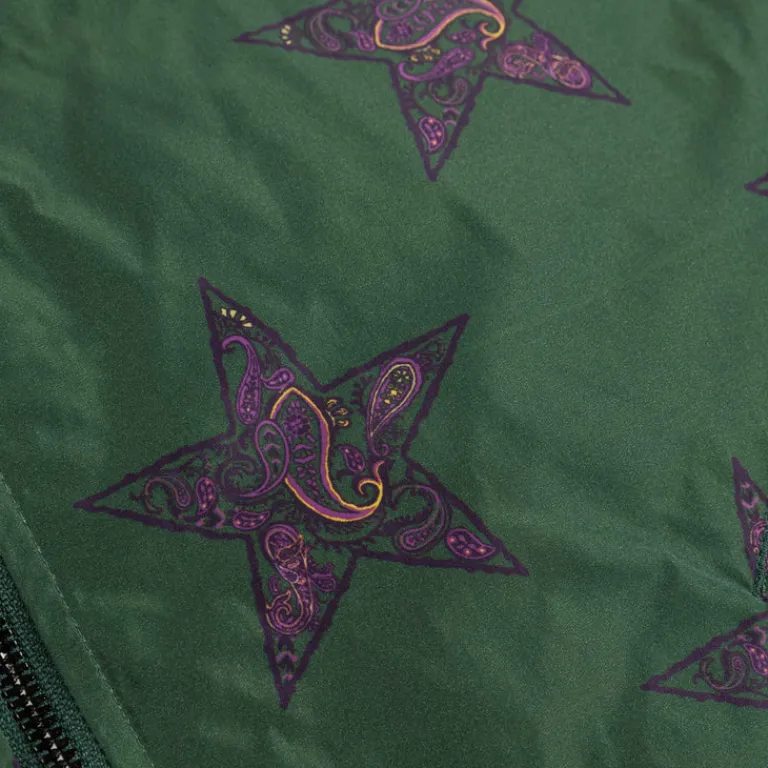 Needles Gilets*R.C. Down Jacket Green Star