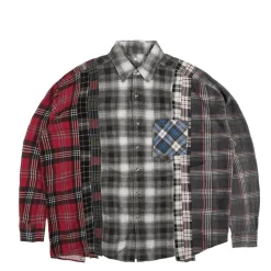 Needles Chemises**Rebuild By* Flnnel Shirt Ribbon Wide A