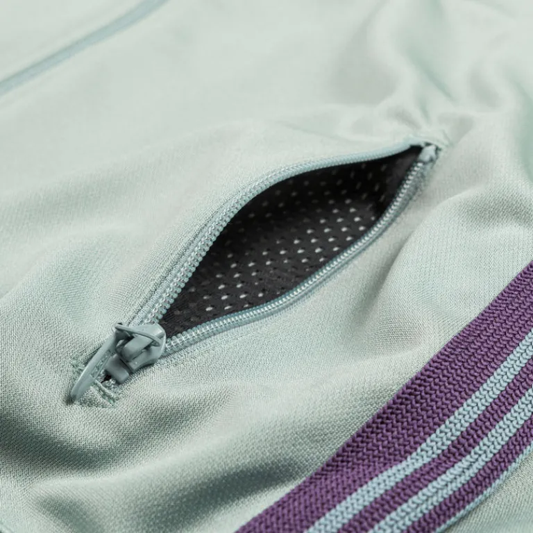 Needles Gilets*Track Jacket - Poly Smooth Sax