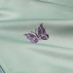 Needles Gilets*Track Jacket - Poly Smooth Sax