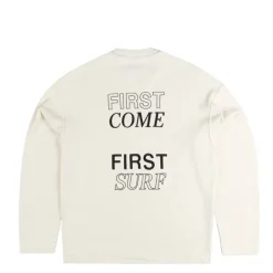New Amsterdam Surf Association Pullover*Inside Out Crewneck White