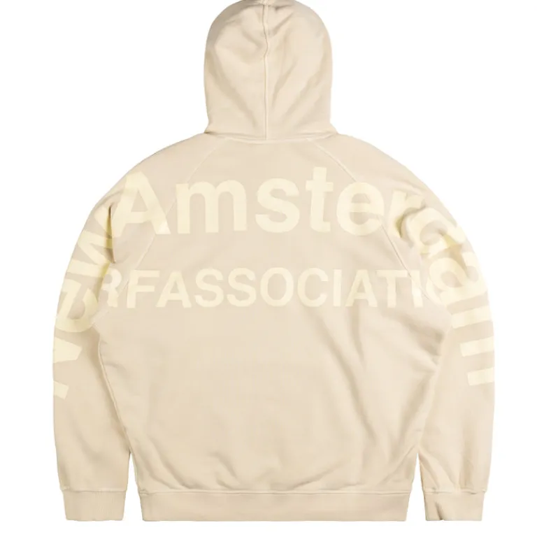 New Amsterdam Surf Association Sweats À Capuche*Logo Line Hoodie Turtledove