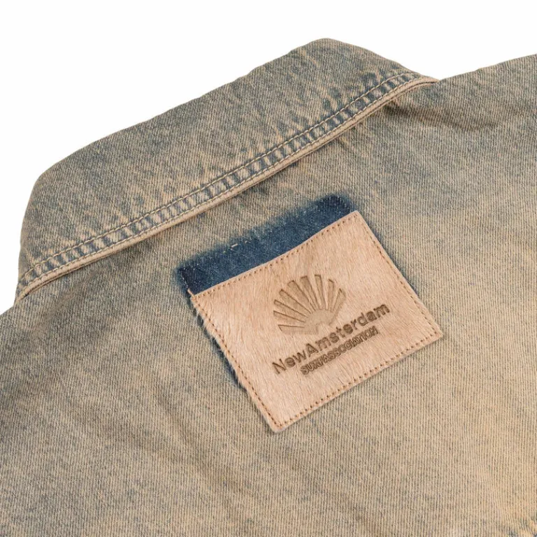 New Amsterdam Surf Association Chemises*Denim Overshirt Dune
