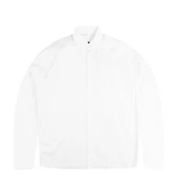 New Amsterdam Surf Association Chemises*Raw Edge Fluid Shirt White