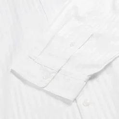 New Amsterdam Surf Association Chemises*Raw Edge Fluid Shirt White