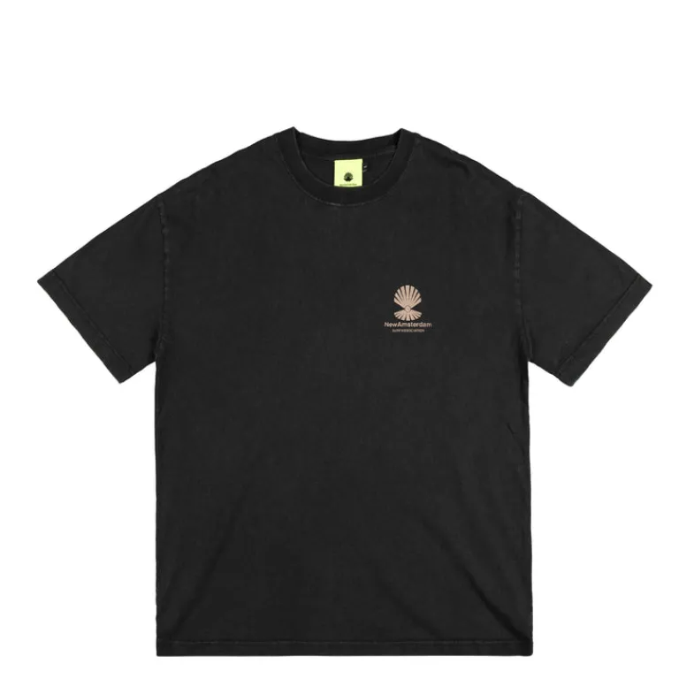 New Amsterdam Surf Association T-Shirts*Oyster Tee Black