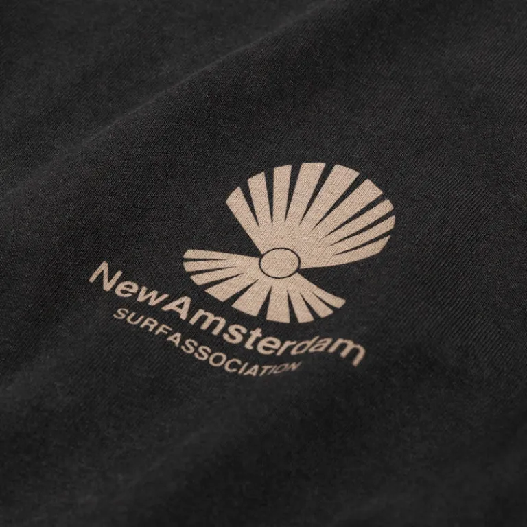 New Amsterdam Surf Association T-Shirts*Oyster Tee Black