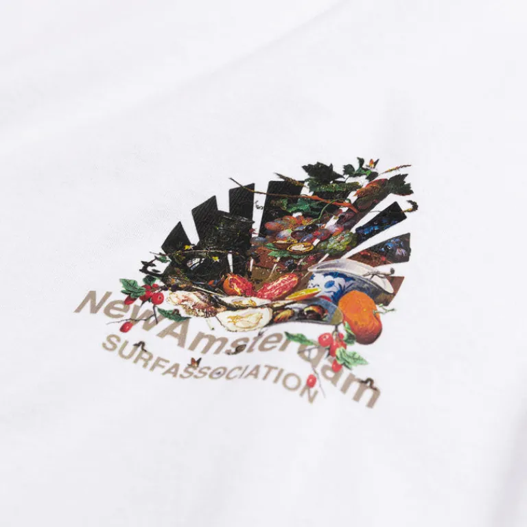 New Amsterdam Surf Association T-Shirts*Buffet Tee White