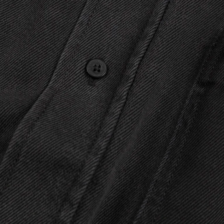 New Amsterdam Surf Association Chemises*Denim Shirt Washed Black