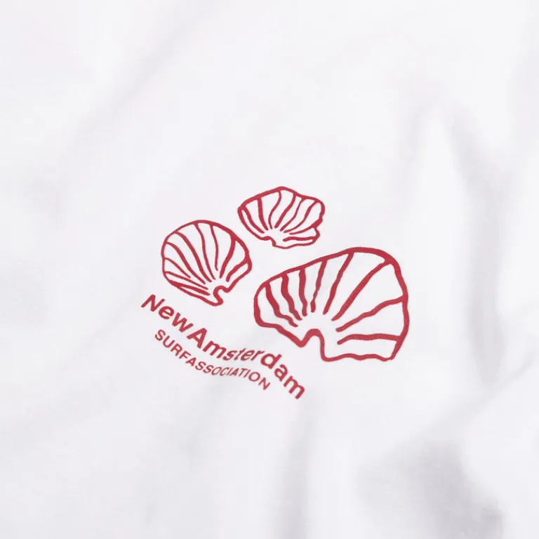 New Amsterdam Surf Association T-Shirts*Lost Surfer Tee White