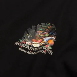 New Amsterdam Surf Association T-Shirts*Buffet Tee Black