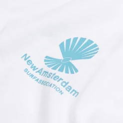 New Amsterdam Surf Association T-Shirts*Oyster Tee White