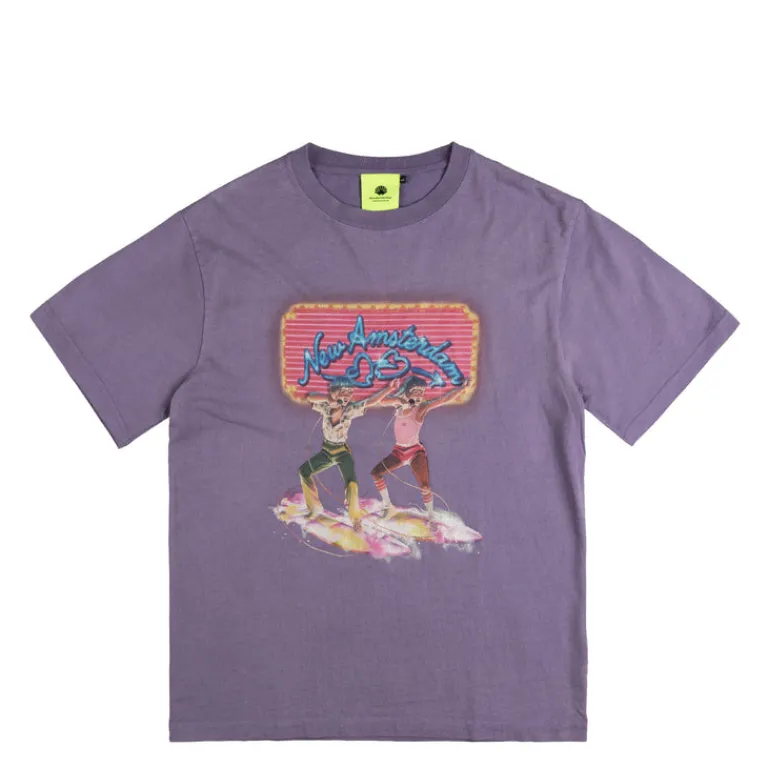 New Amsterdam Surf Association T-Shirts*Surf Disco Tee Purple Haze