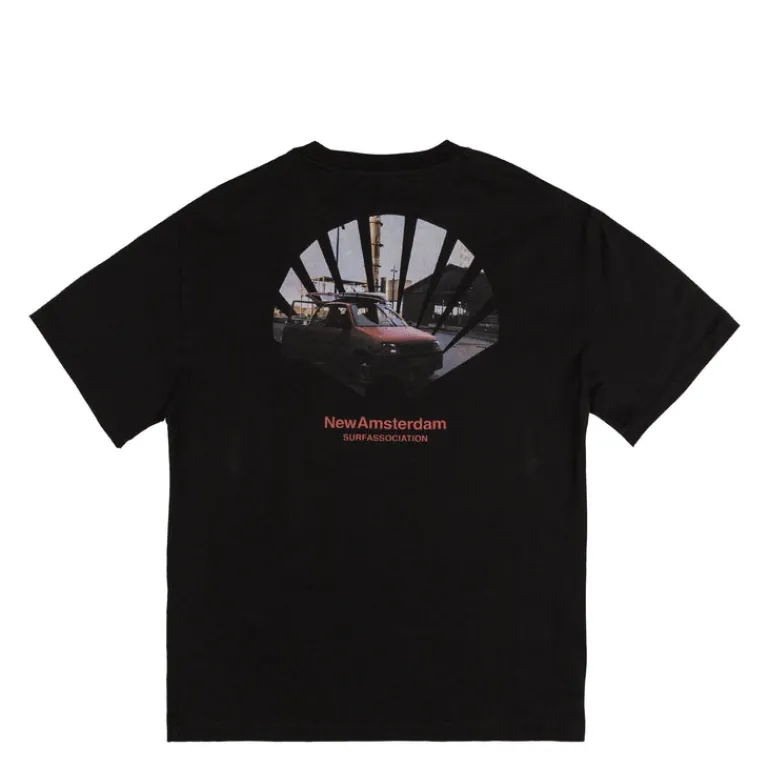 New Amsterdam Surf Association T-Shirts*Road Trip Tee Black