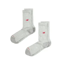New Balance Chaussettes*Active NB Premium Crew Socks 2 Pack Athletic Grey