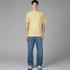 New Balance T-Shirts*Athletics Cotton T-Shirt Parchment
