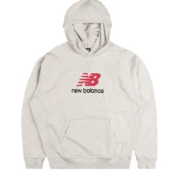 New Balance Sweats À Capuche*Athletics French Terry Logo Hoodie Ash Heather
