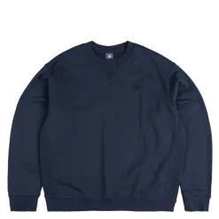 New Balance Pullover*Athletics French Terry Crewneck NB Navy