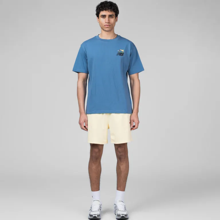 New Balance T-Shirts*Athletics Golf Cartoon T-Shirt Sea Stone
