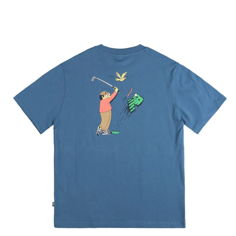 New Balance T-Shirts*Athletics Golf Cartoon T-Shirt Sea Stone